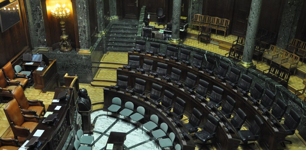 Recinto de sesiones de la Legislatura de la Ciudad Autónoma de Buenos Aires