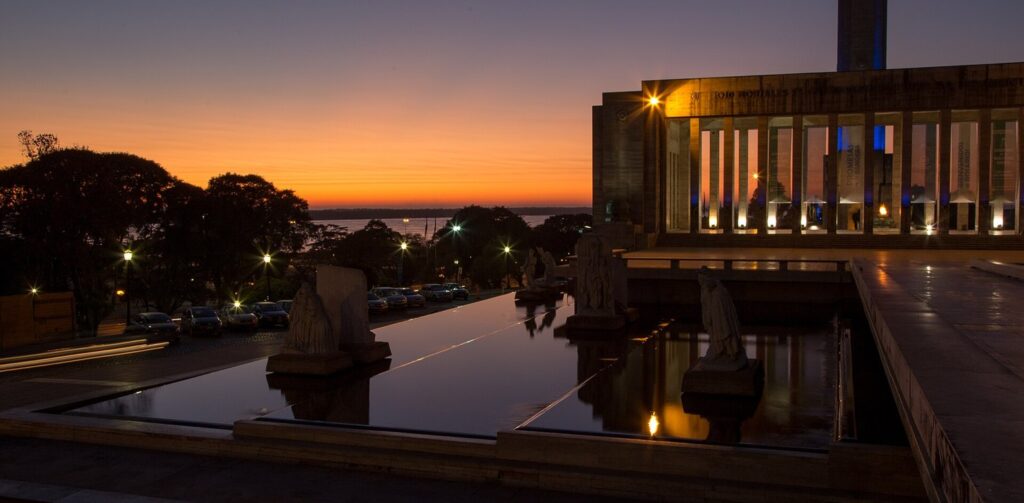 Monumento Nacional a la Bandera en Rosario, provincia de Santa Fe